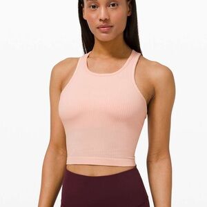 Lululemon Ebb To Street Racerback Crop Tank